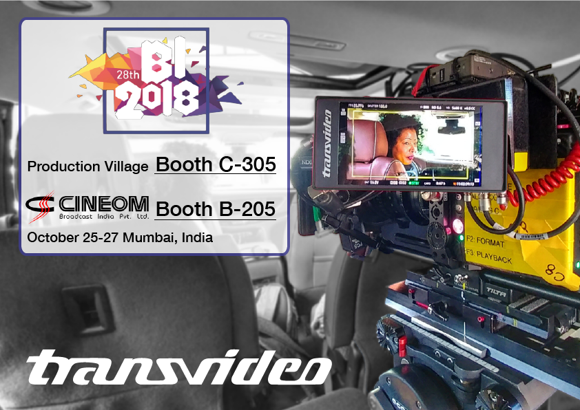 Transvideo at Broadcast India show 2018